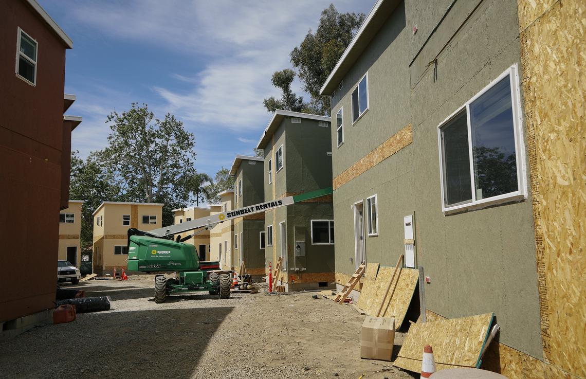 Installation of 30 new manufactured homes at a revamped 1.44-acre mobile home park in downtown San Luis Obispo is underway.