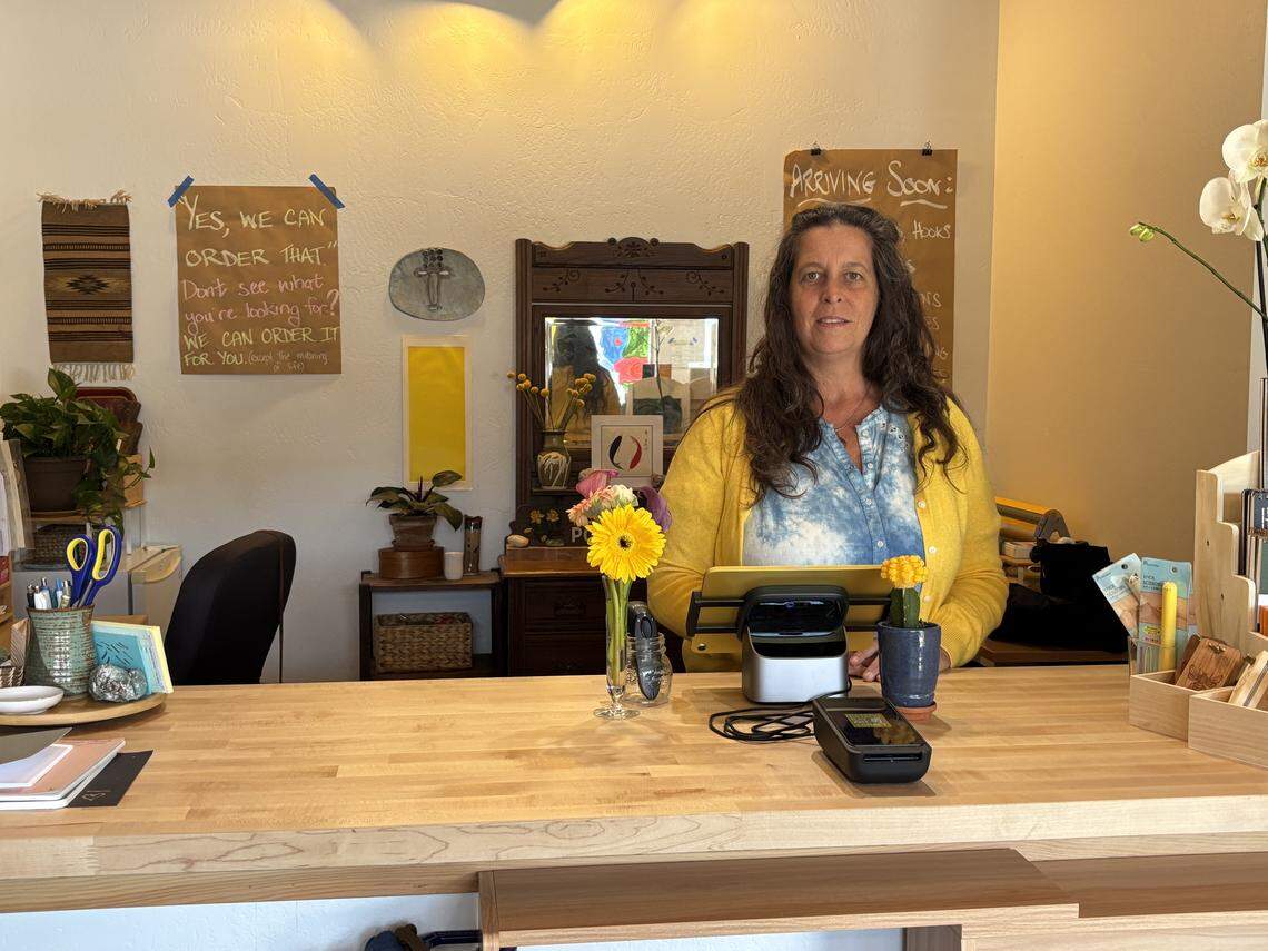 Hilary Soldati is the owner of Estero Bay Art + Craft. She also teaches economics at Cal Poly.