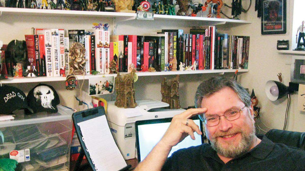 Jonathan Maberry spent decades writing nonfiction before changing his writing direction.