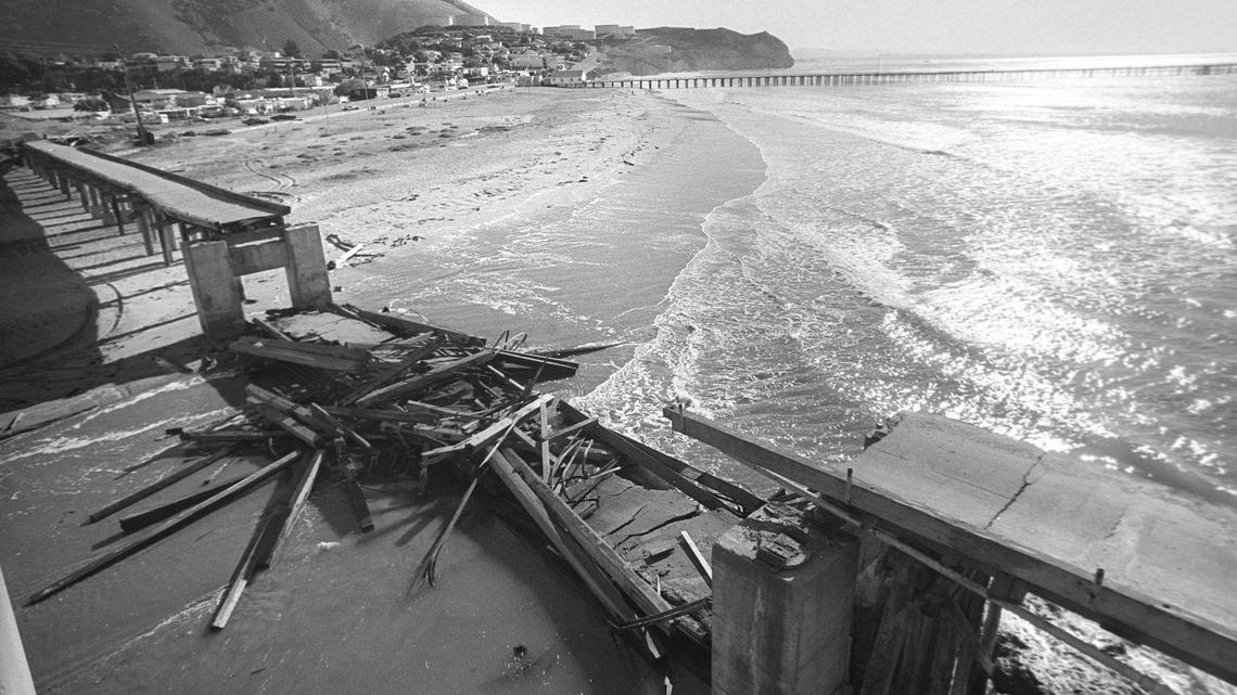 SLO County railroad trestle stood for nearly a century — until the rains came