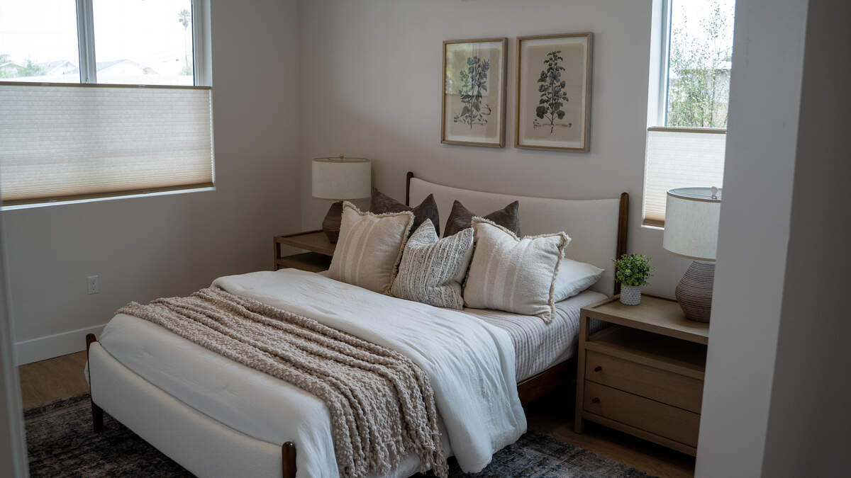 A model three-bedroom unit was on display during the grand opening of the 59-unit “Encore” project on West Grand Avenue on Saturday, June 13, 2026. Visitors were invited to tour the lobby, rooftop, units and amenities of both buildings.
