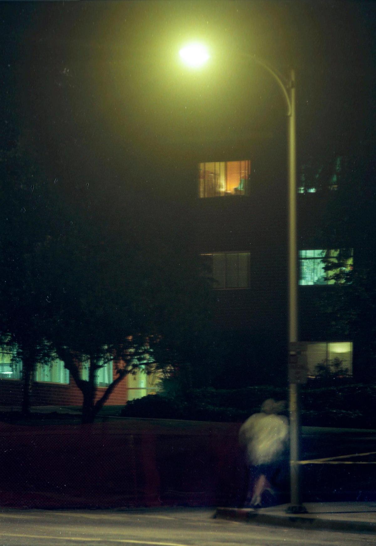 Kristin Smart was last seen at the corner of Perimeter Road and Grand Ave. near here. In the background is Santa Lucia Hall, former dorm of Paul Flores May, 19, 1997.