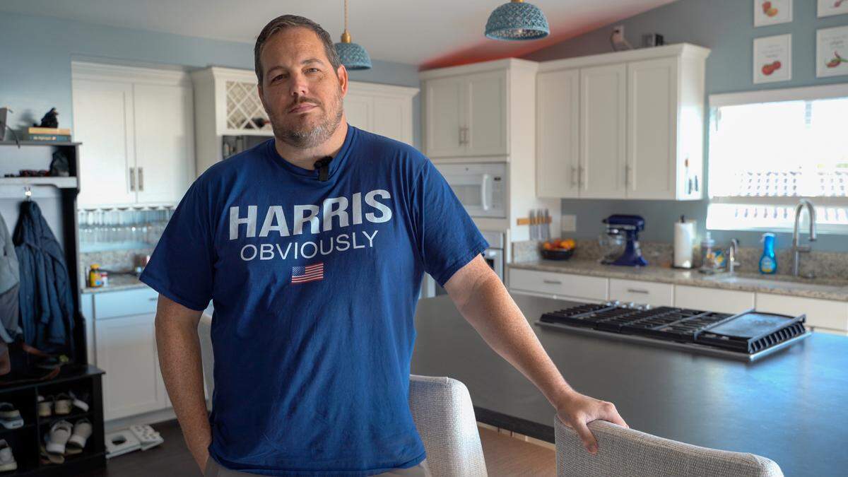 Attorney Scott Taylor’s Pismo Beach home is equipped with around 200 Alexa-controlled devices that respond to his voice commands, pictured Wednesday, Sept. 4, 2024. Taylor’s devices open and close window screens, a fire brazier, lights, TVs and more.