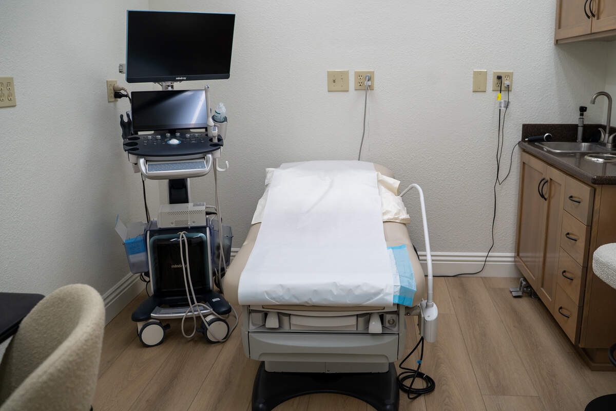 An exam room at ThriveWell Women's Health, on Friday, May 15, 2026. Drs. Heidi Sungurlu and Christine Lopopolo left the Adventist Health system late last year to found ThriveWell and pursue a more comprehensive way to practice primary care.