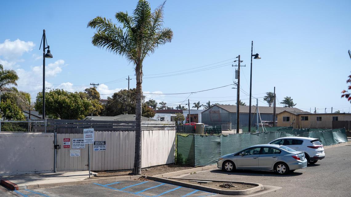 Developer Enterprise Builders is looking into developing 261 Rockaway Ave. in Grover Beach into a mixed-use commercial and residential project, pictured here Friday, March 7, 2025.