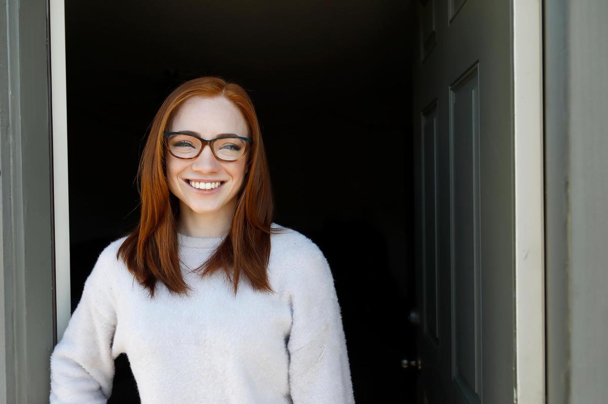 Alli Warren of San Luis Obispo was working two jobs for 60 to 70 hours a week until the coronavirus lockdown. Now, she’s scheduled for 22 hours of work and doesn’t know how she’ll pay next month’s bills.