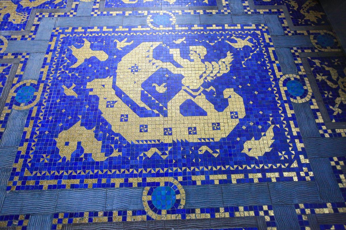 Hearst Castle tour guides are conducting virtual tours of the castle for school groups and other organizations. Tracy Kosinski said elementary students get excited when they see the gold in the tile of the Roman Pool.
