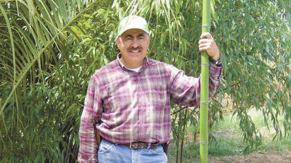 Gavino Villa, co-owner of Paso Bamboo Nursery.
Photo courtesy of paso bamboo nursery
Design Notebook 5-4-11