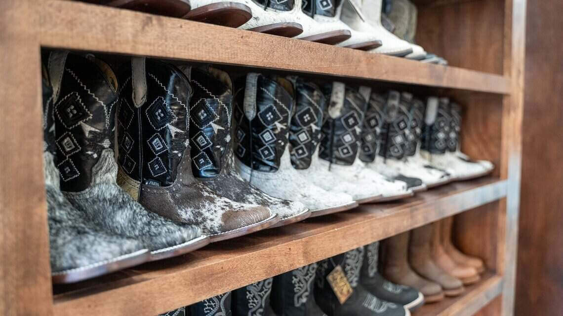Thousands of dollars of illegal python-skin boots seized from SLO shop