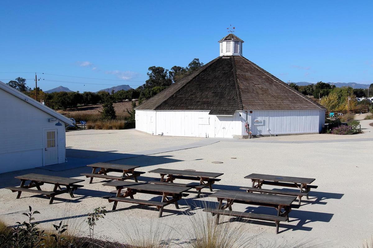The Octagon Barn on Higuera Street in San Luis Obispo. San Luis Obispo County is trying to complete the Bob Jones Trail that would link San Luis Obispo to Avila Beach.