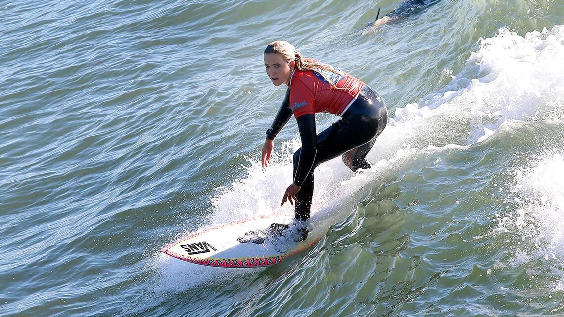 Pro surfers compete at SLO CAL Open in Pismo Beach