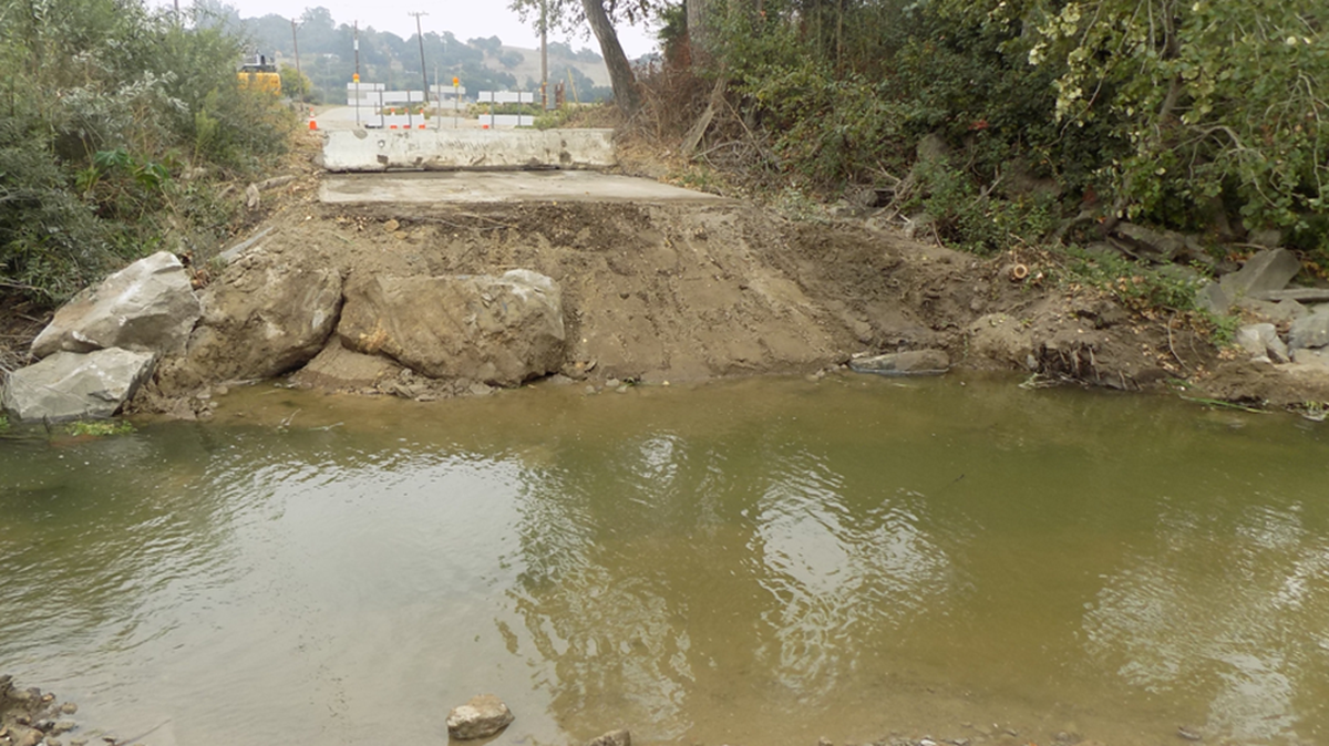 The San Luis Obispo County Board of Supervisors approved funding for a one-lane bridge on Cecchetti Road between Lopez Drive and Branch Mill Road near Arroyo Grande. The culvert has been closed since it was washed out in 2023.