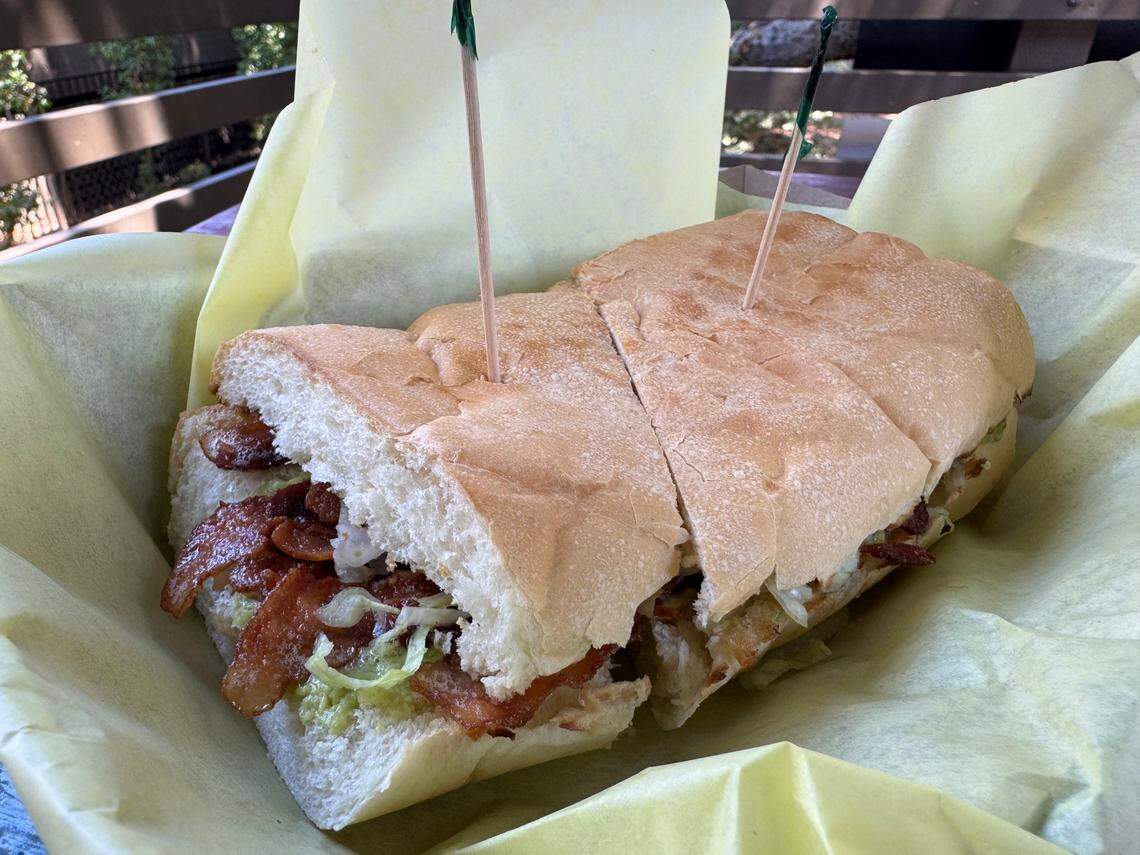 The jalapeno BLTA from Kona’s Deli in San Luis Obispo on July 20, 2025.