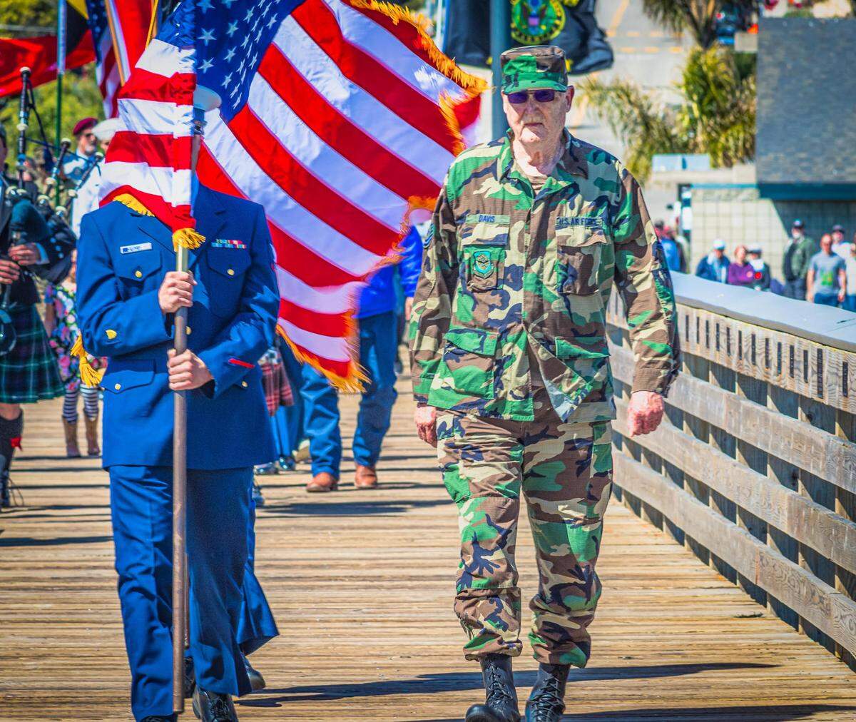 Robert ‘Red’ Davis, who died Saturday, July 24 in Morro Bay, is shown at the 2019 ‘Lost at Sea’ Ceremony, one of many community activities in which the Morro Bay city councilman was fervently involved.