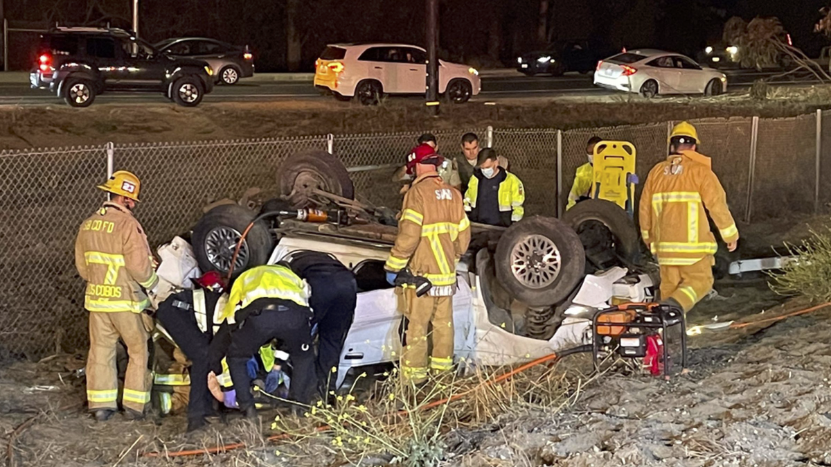 Two people were critically injured Saturday night in a collision near the intersection of Union Valley Parkway and Orcutt Road in Orcutt. Two people died in a separate crash on Highway 1 just north of Highway 135.