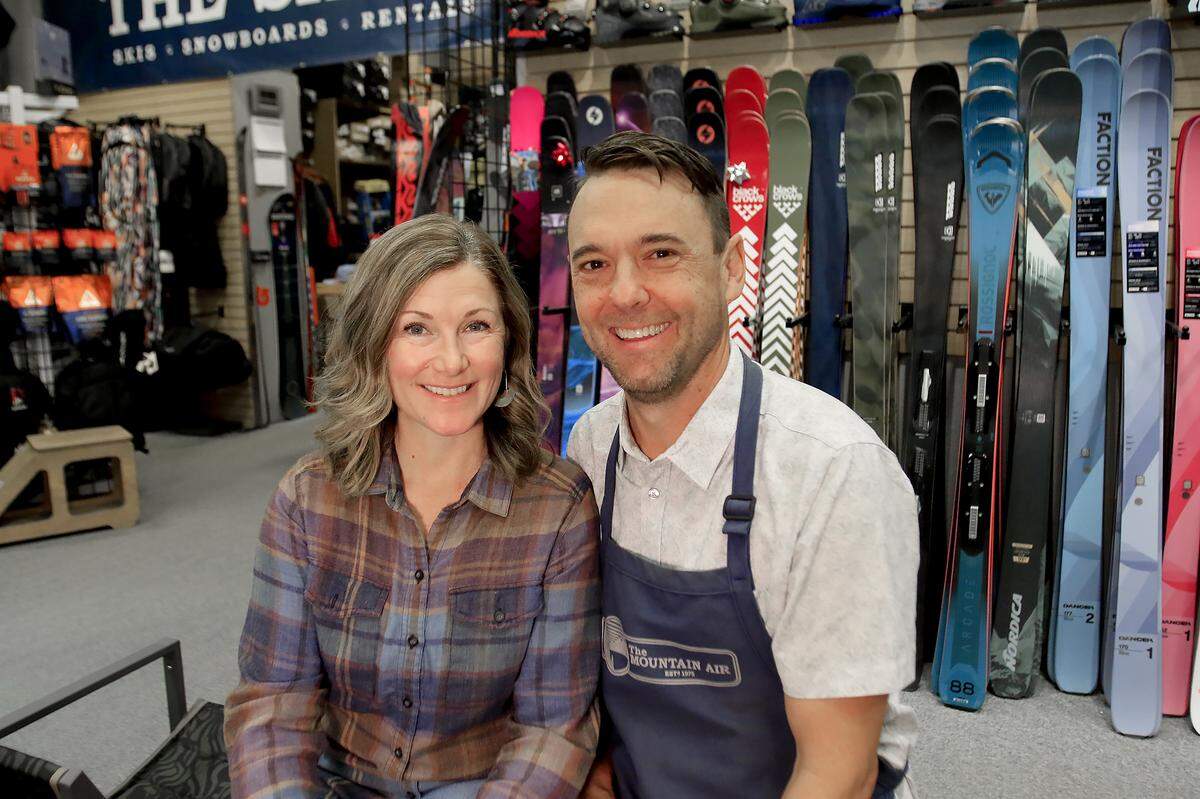 The Mountain Air in San Luis Obispo is owned by Josh and Lindsey Haring, seen here in December 2025.
