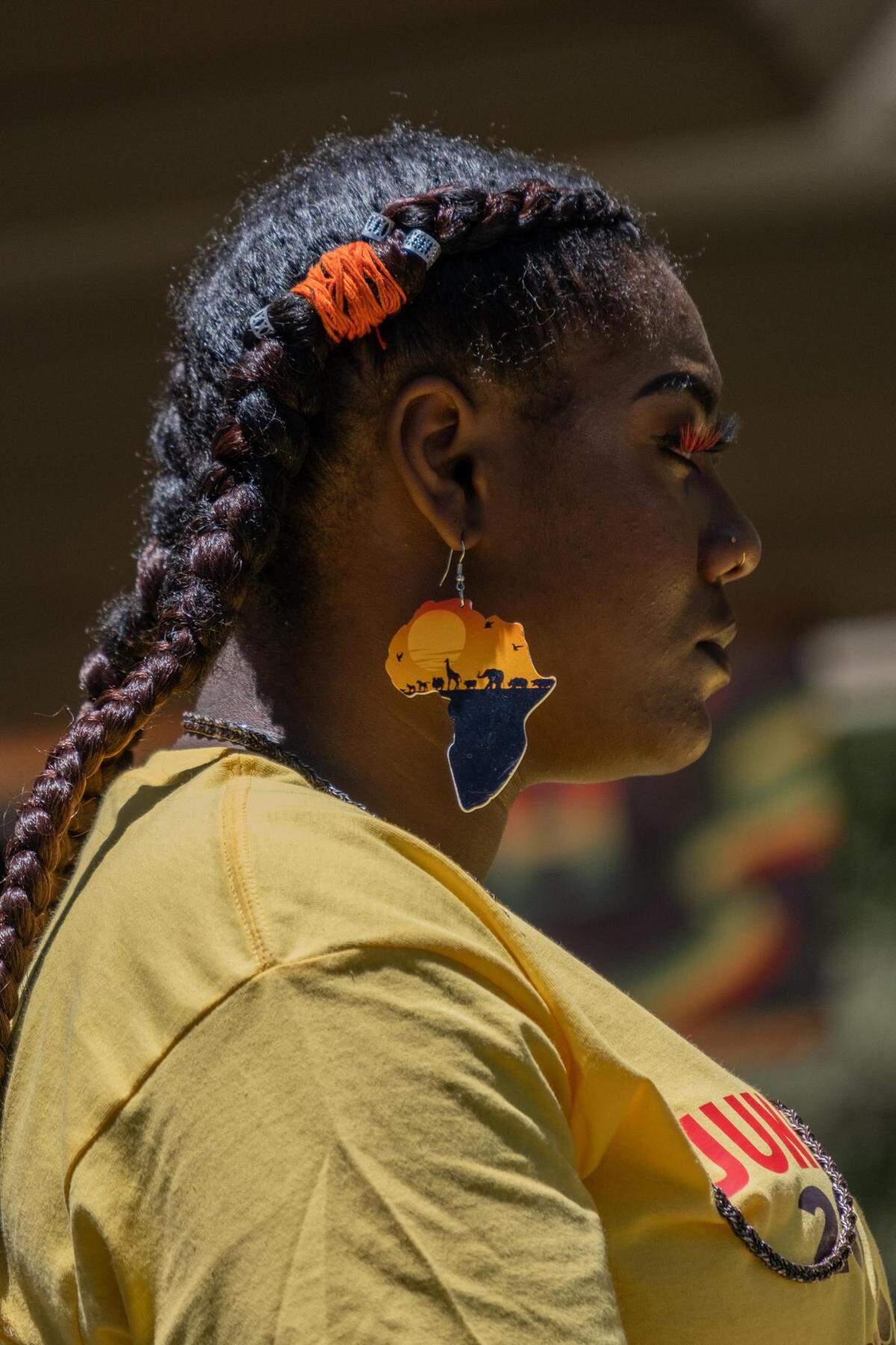The history of Juneteenth was explained by a community youth group during the Juneteenth Jubilee in downtown Paso Robles on June 18, 2022.