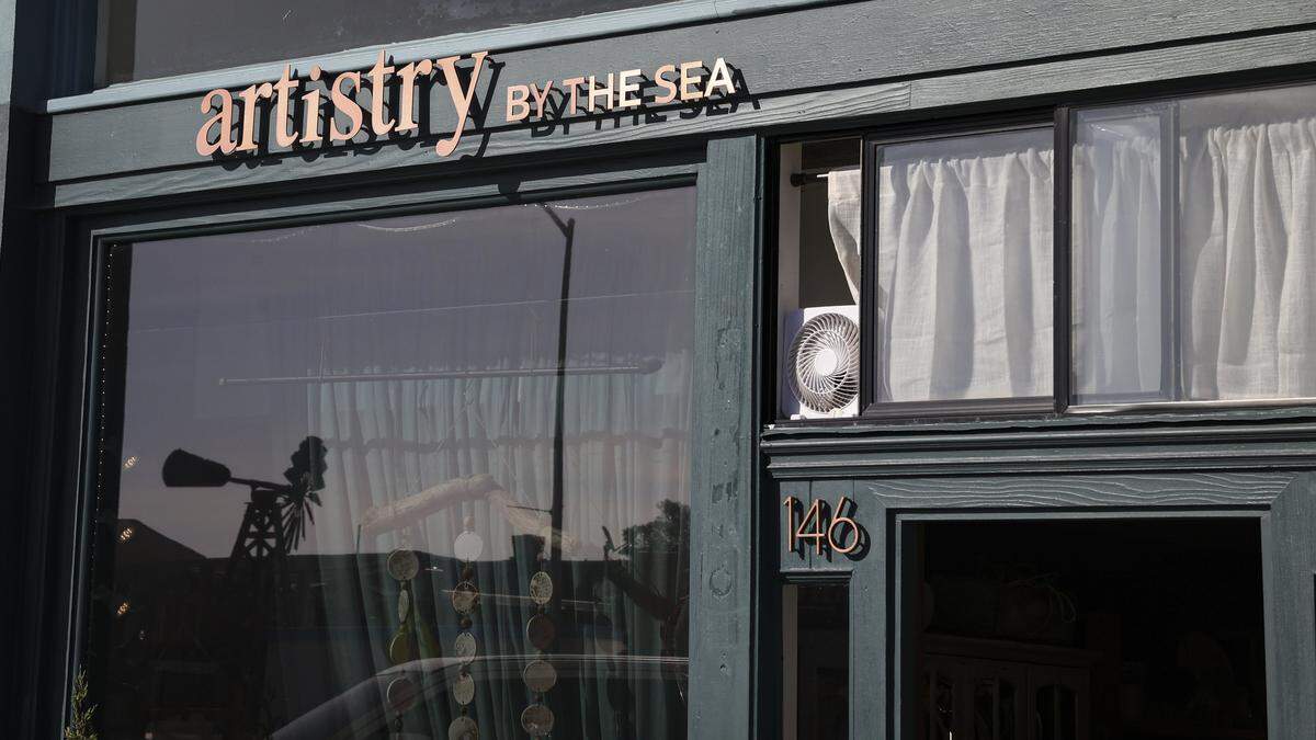 One of a kind hand made art works are available at Artistry by the Sea in Cayucos,seen here March 16, 2026.