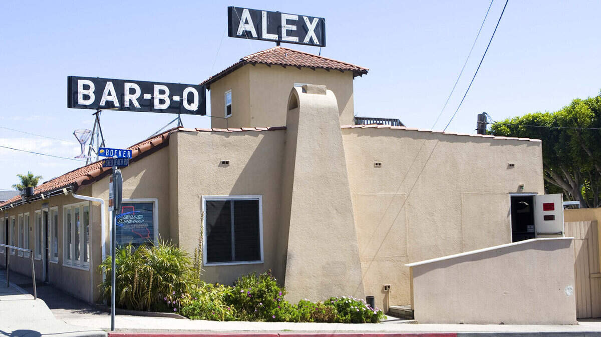 The Alex Bar-B-Q building in Shell Beach, seen here in 2014, was slated for renovation but was torn down on Tuesday instead.
