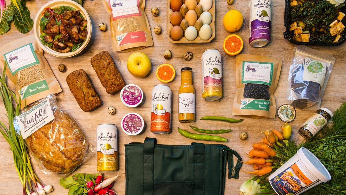 Harvestly sells locally sourced produce, meat, baked goods, honey and more online. The San Luis Obispo company delivers orders twice a week.