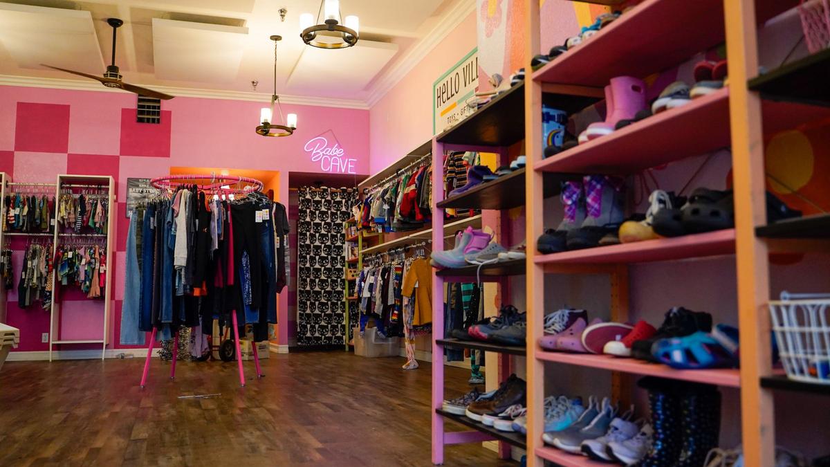 Hello Village Mercantile owner Krista Bandy announced its closure in Arroyo Grande Thursday, Oct. 10, 2024. Hello Village specialized in reselling clothing and toys for babies and young children.
