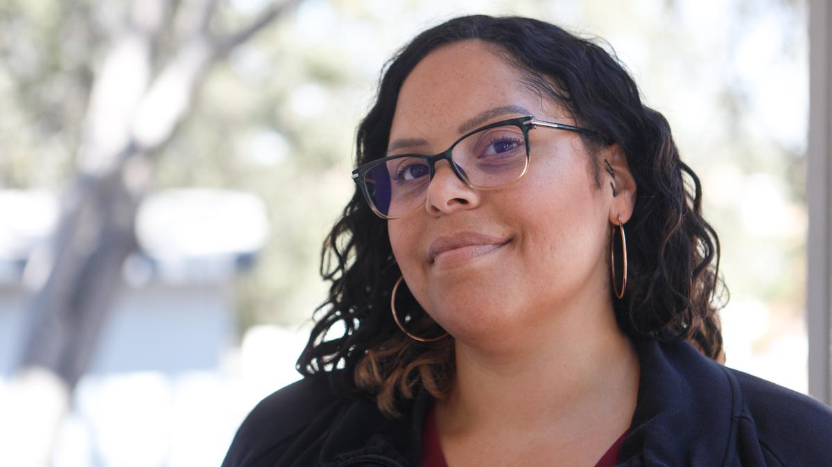 Atascadero resident Jasmin Harris, 36, is currently enrolled in Cuesta College’s psychiatric technician program at Atascadero State Hospital. One of her twin 3-month-old babies died 10 years ago after he was shaken by his father.