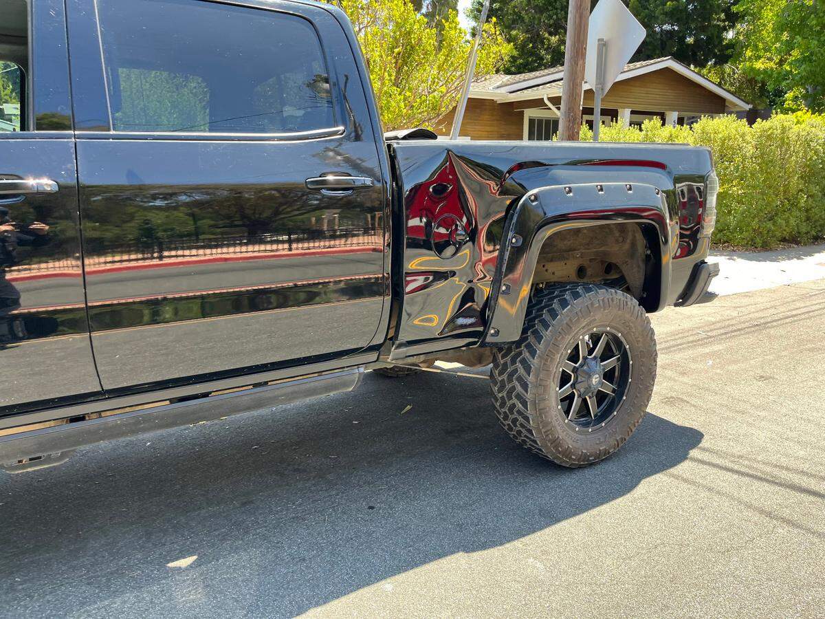 A Nipomo man was arrested after he allegedly hit a pedestrian with his truck in a road rage incident that started on Highway 101 and ended in the 500 block of Broad Street in San Luis Obispo on Friday, June 27, 2025.