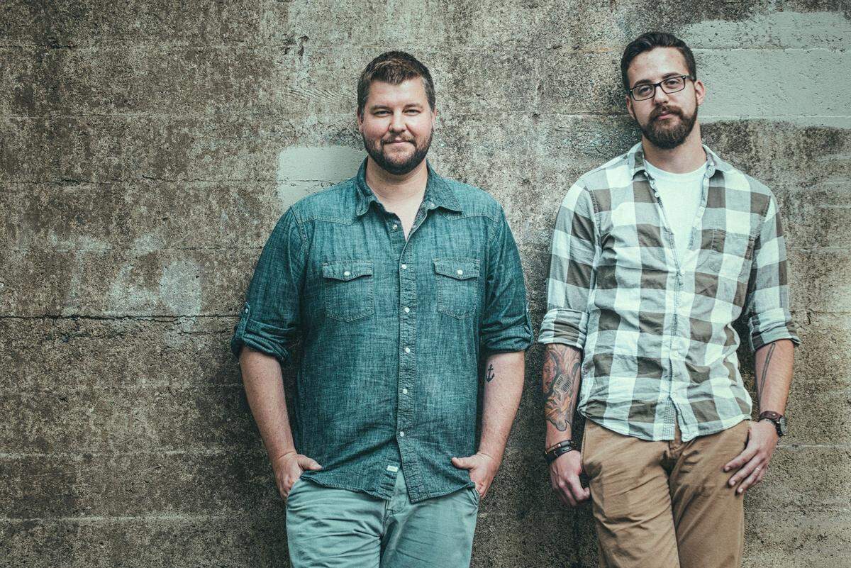 Americana quartet Moonshiner Collective, featuring Dan Curcio and Ryan House, pictured here, plus Daniel and Vince Cimo, will perform at Concerts in the Plaza in summer 2026.