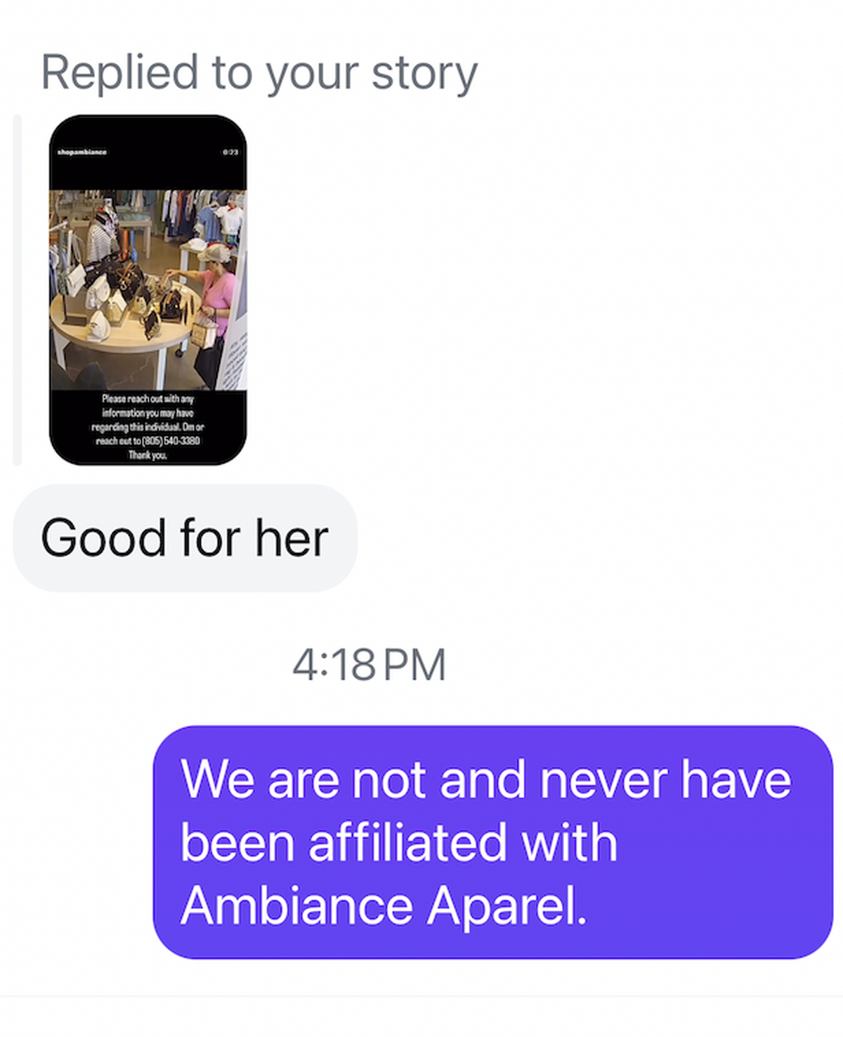 Ambiance Boutique in San Luis Obispo received hateful Instagram comments after being confused with Ambiance Apparel in Los Angeles, the subject of a federal immigration enforcement raid on June 6, 2025.