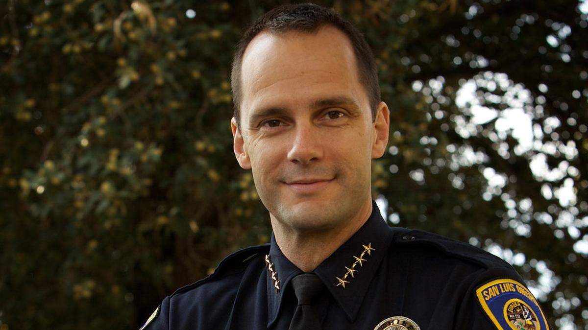 Steve Gesell, former San Luis Obispo police chief, was fired from his job as chief of the Cottwood Police Department in Arizona in September 2023.