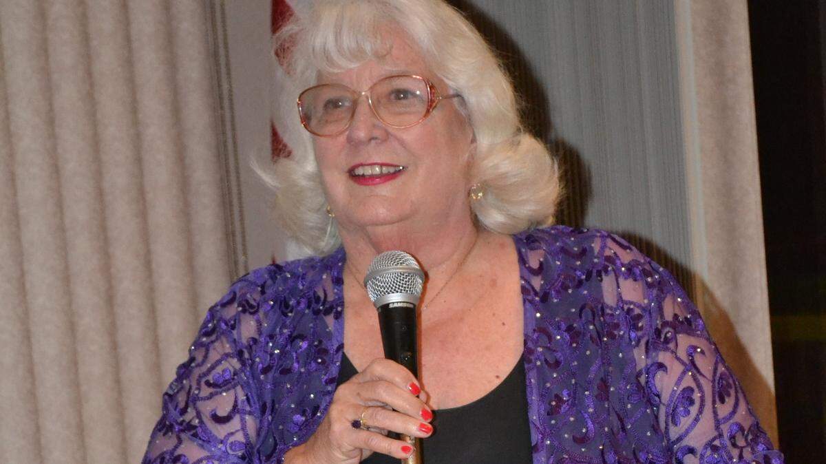 Cambria’s Citizen of the Year Consuelo Macedo.