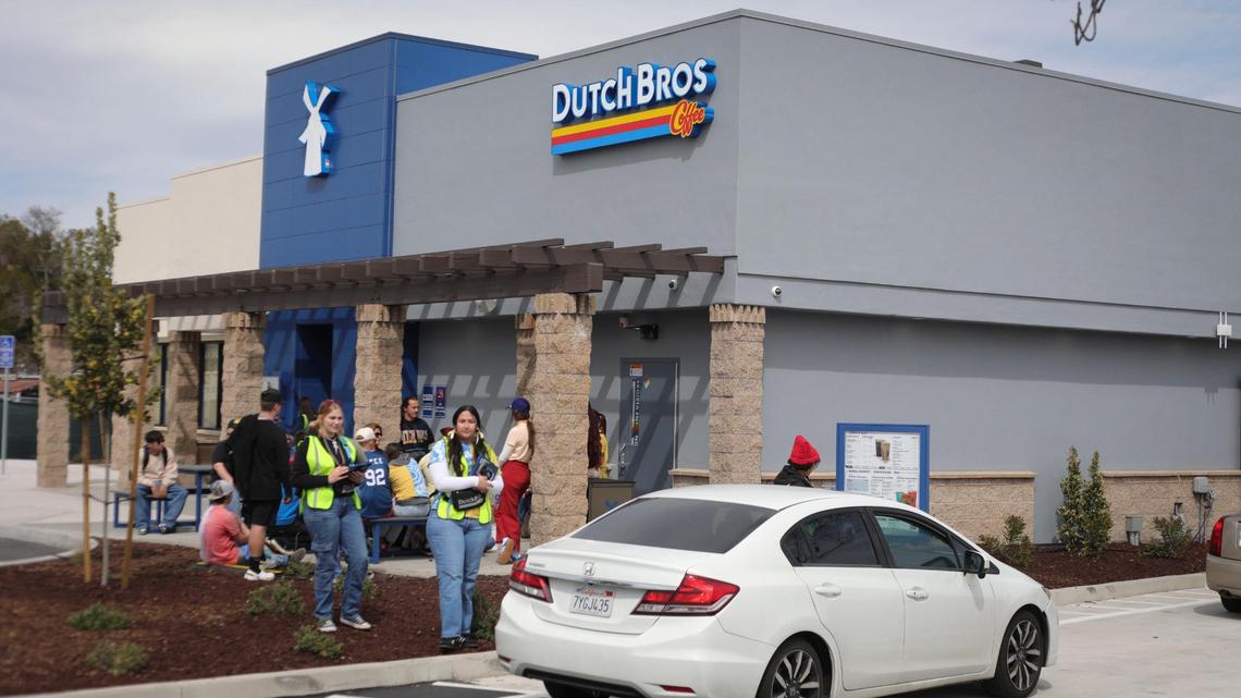 Dutch Bros Coffee opened in Atascadero in the Food 4 Less shopping center on March 10, 2025.