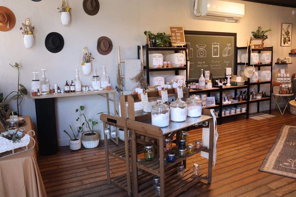 The Central Coast Refillery at 5835 Traffic Way in Atascadero offers affordable, toxin-free products.