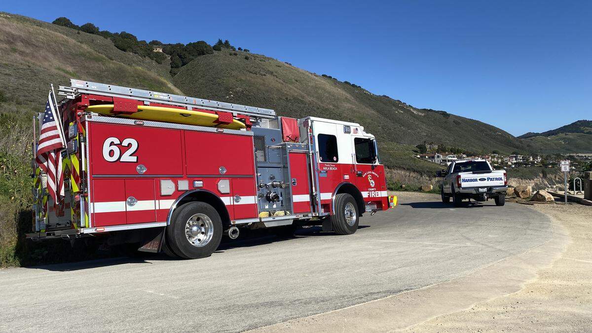 Cal Fire responded to a request for a cliff rescue near Pirate’s Cove on Wednesday, Feb. 4, 2026.
