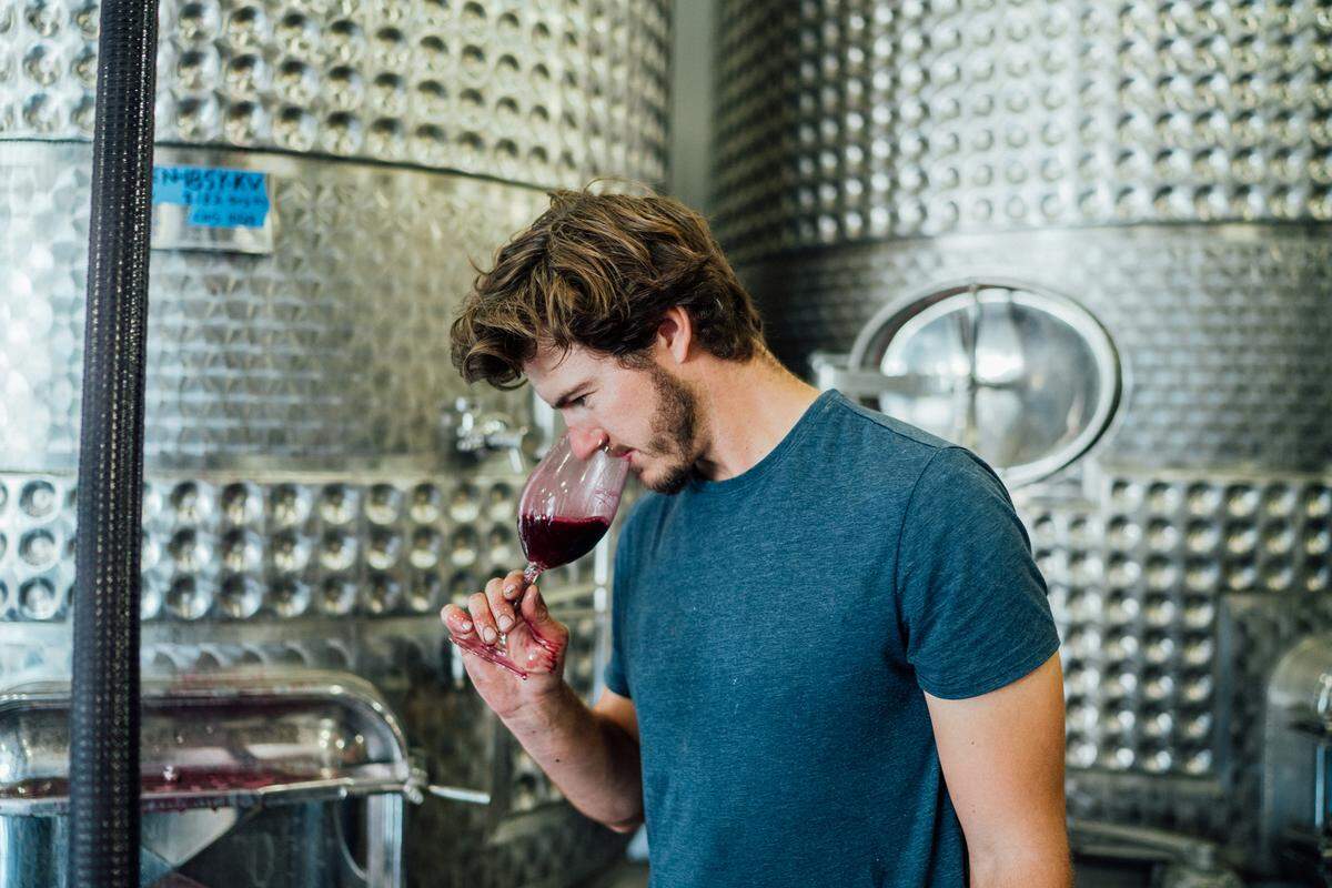 Drew Nenow, co-founder of Nenow Family Wines, which opened a new tasting room in Paso Robles, California on April 30, 2022.