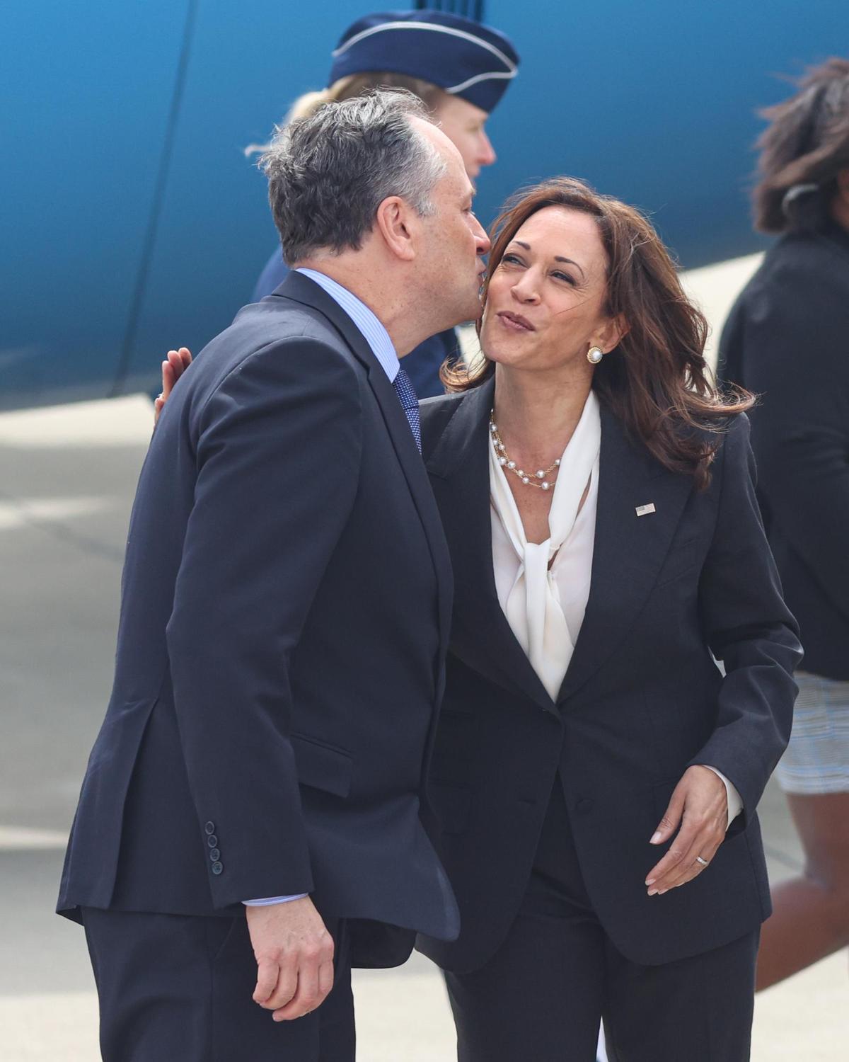 During her visit to Vandenberg Space Force Base, Vice President Kamala Harris called for an end to anti-satellite missile testing (ASAT) and said the United States will commit to not performing these types of tests.