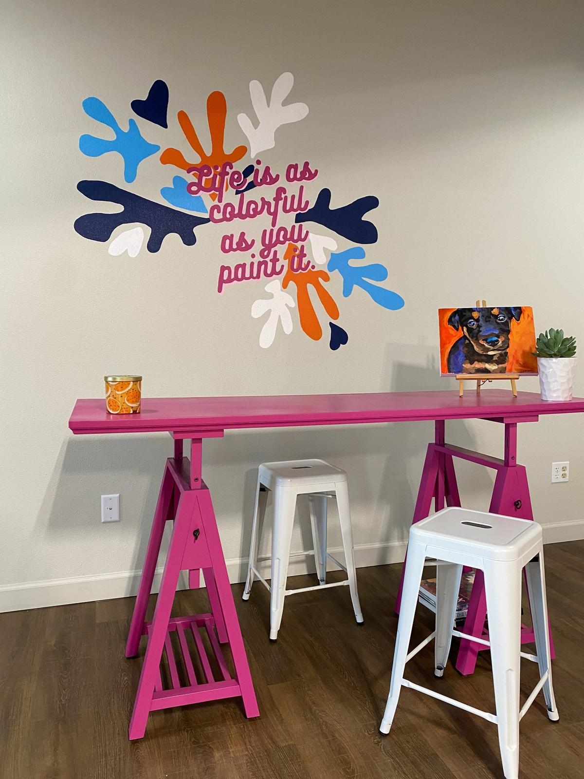 Founder and owner Karyn Blaney hopes ArtSocial 805 will be a safe-space for people wanting to learn new art skills.