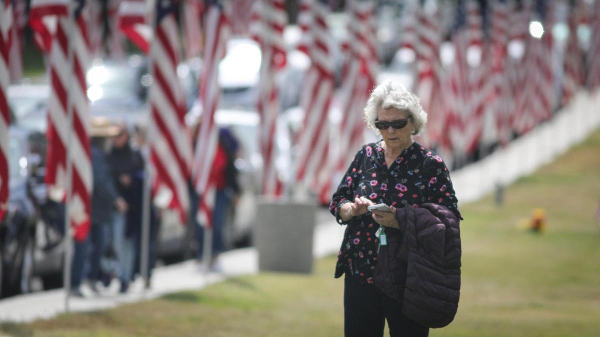 Linda Akin visited the graves of family members at the Paso Robles District Cemetery on May 26, 2025, while attending a Memorial Day Ceremony there.