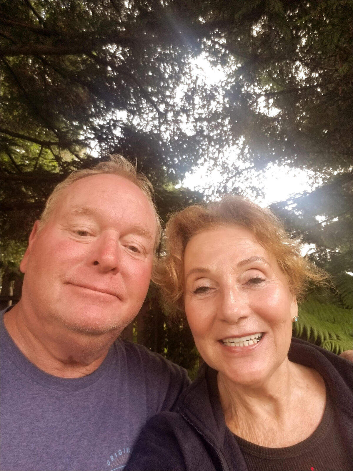 Bernadette Hiser and her husband Jeff Hiser pictured together. Bernadette Hiser is the sole caregiver for her husband of 46 years, who was diagnosed with Alzheimer’s disease in 2015.