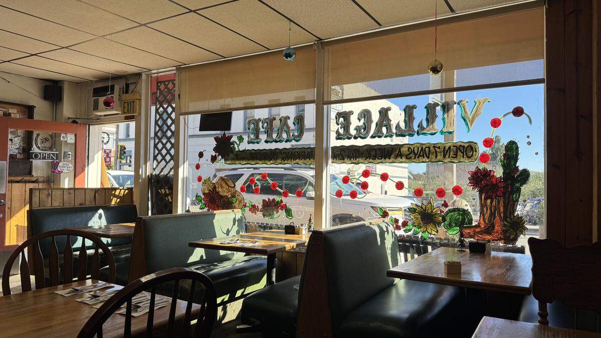 Village Cafe at 112 West Branch St. in Arroyo Grande is open from 7 a.m. to 2 p.m. daily.