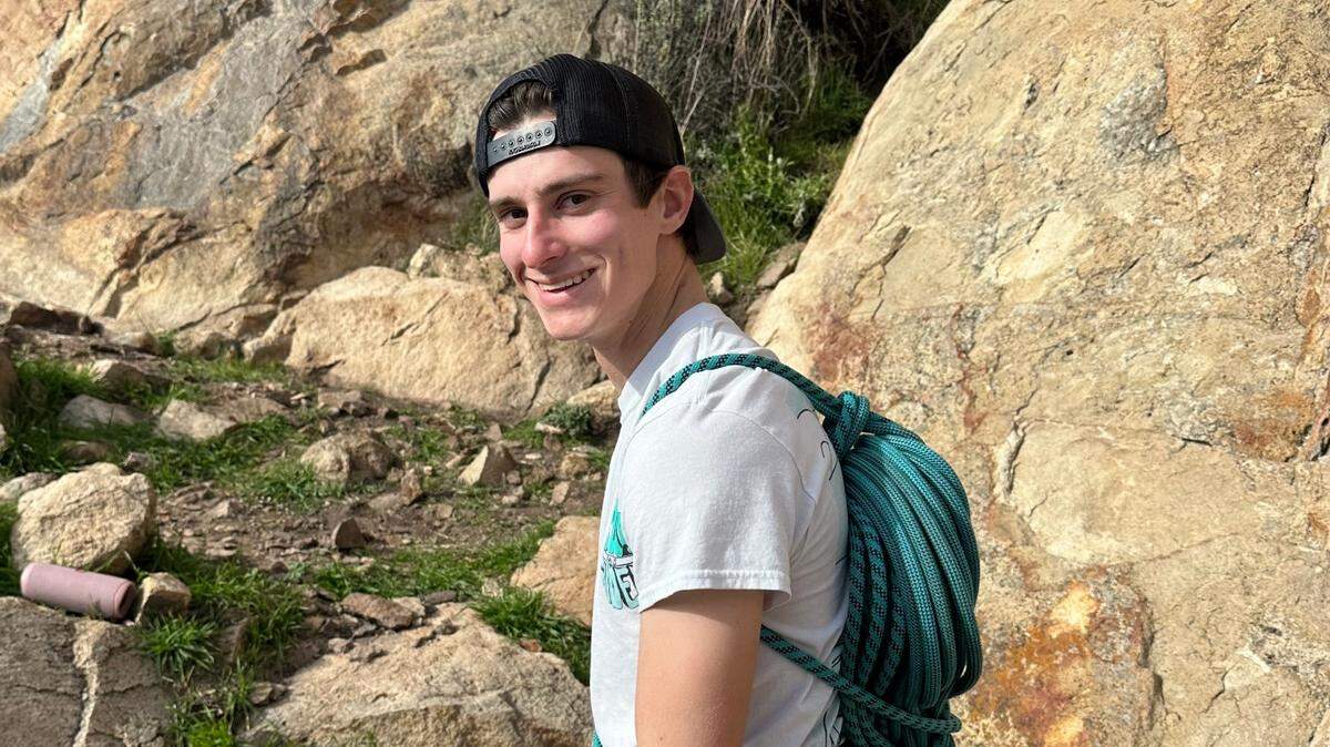 Cal Poly student and outdoors enthusiast Kenneth Taylor died while on a climbing trip at Salmon Creek waterfall in Big Sur on April 6, 2024.