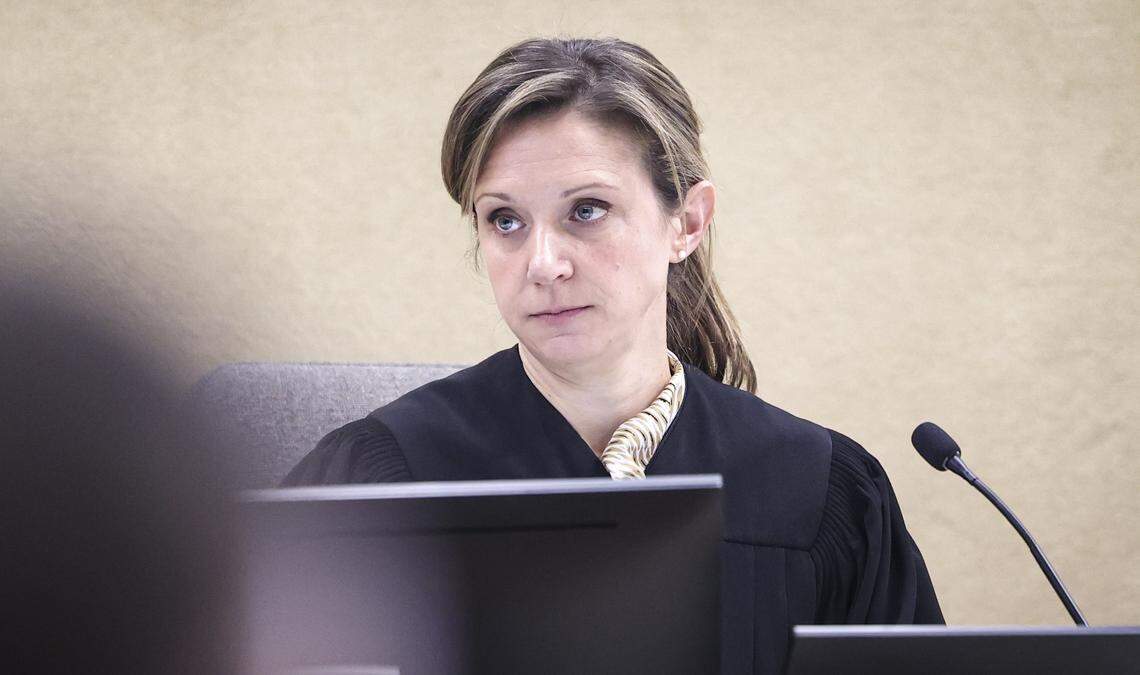 San Luis Obispo County Superior Court Judge, Crystal Seiler, presides over preliminary hearing for Tyler Stevens Dec. 10, 2025.