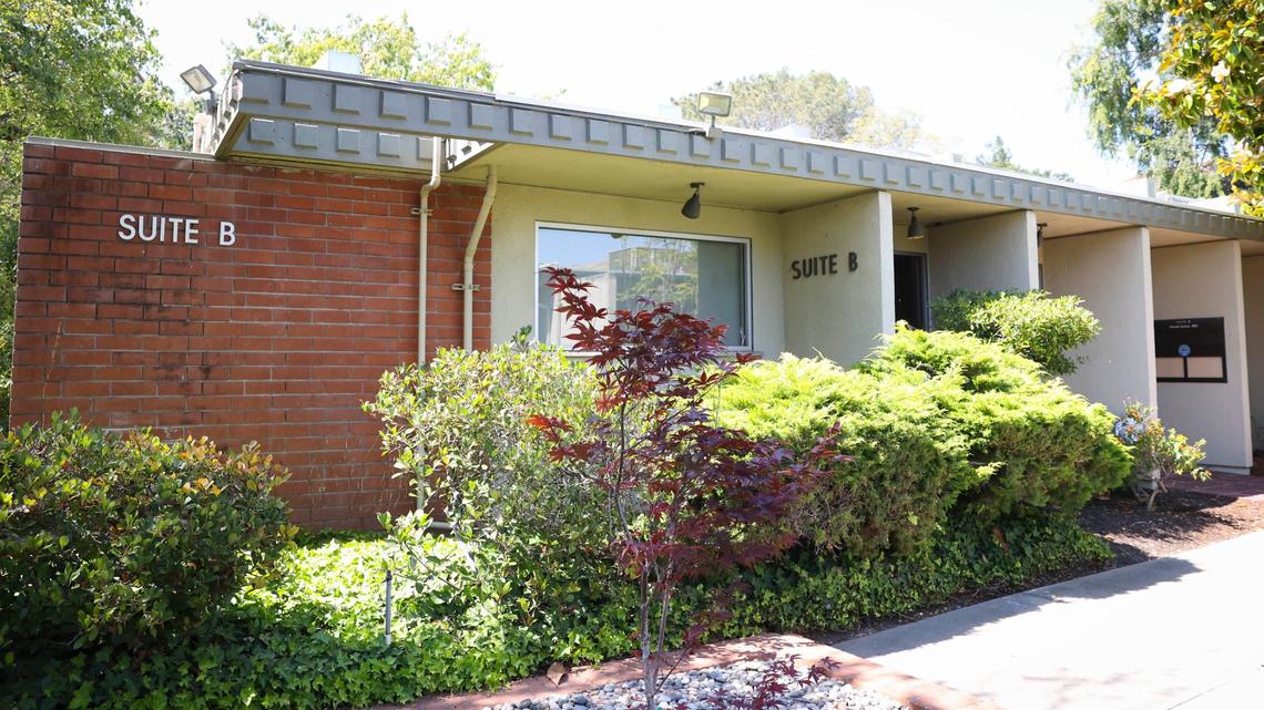 The San Luis Obispo office of Dr. David Levin on Casa Street is closed with a notice on the door seen here on July 11, 2024. He had his license suspended on June 21, 2024. According to a lawsuit filed May 27, 2024, Levin allegedly did meth in the office and sexually harassed his lead medical assistant.