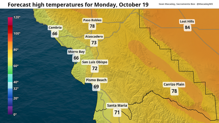 Will it rain in SLO County this week? Heat wave gives way to cooler, damp weather