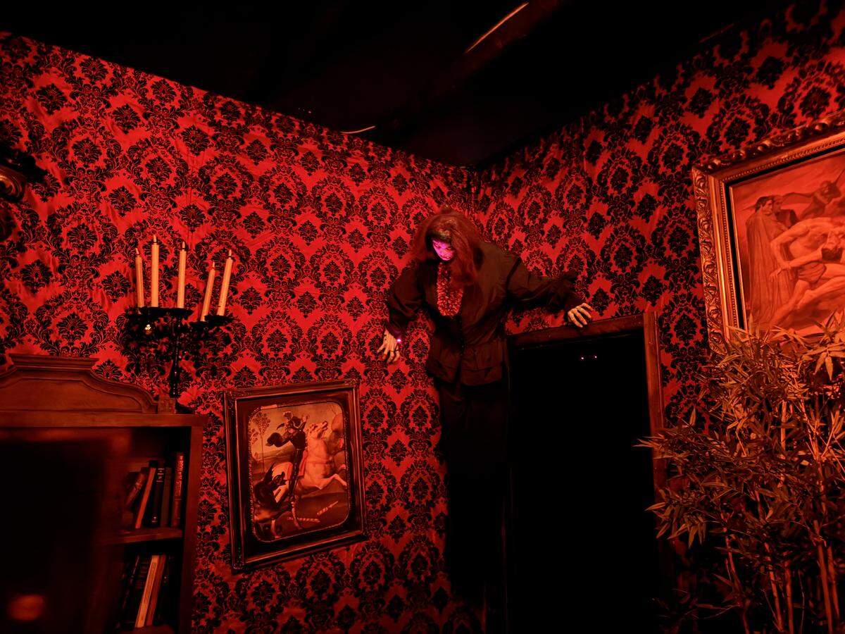 The Haunt in Atascadero features more than a dozen rooms depicting Dr. Frankenstein’s monsters, seen here on Oct. 24, 2025.