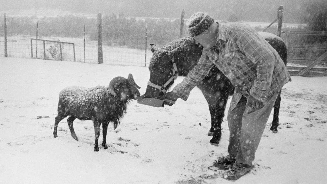It’s hot now, but do you remember when a snowstorm hit SLO County 30 years ago?