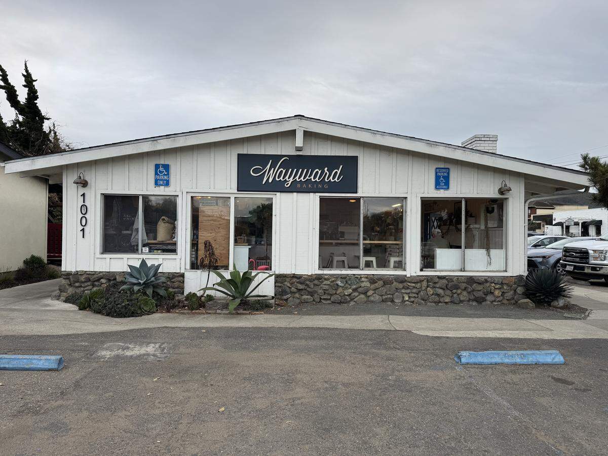 Wayward Baking, 1001 Santa Ynez Ave. in Los Osos, is seen on Monday, Oct. 13, 2025.