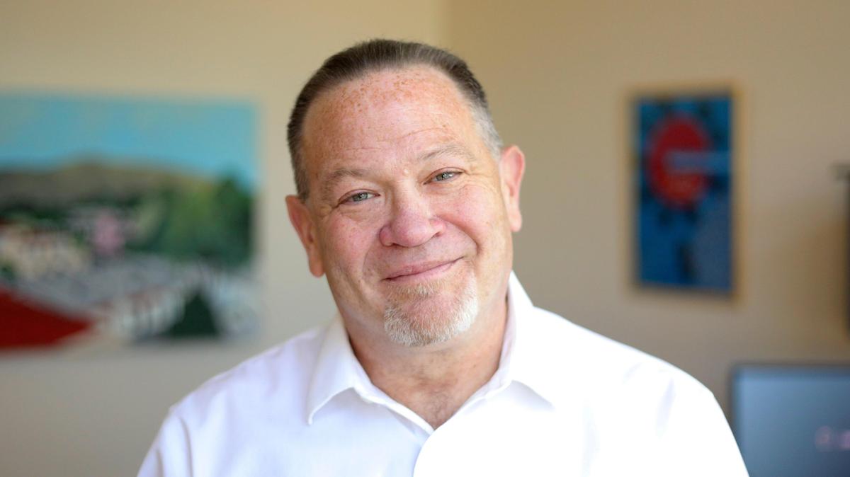 District 3 Supervisor Adam Hill, seen here in his office at the San Luis Obispo County Government Center, died Aug. 6, 2020, due to a drug overdose, the coroner said.