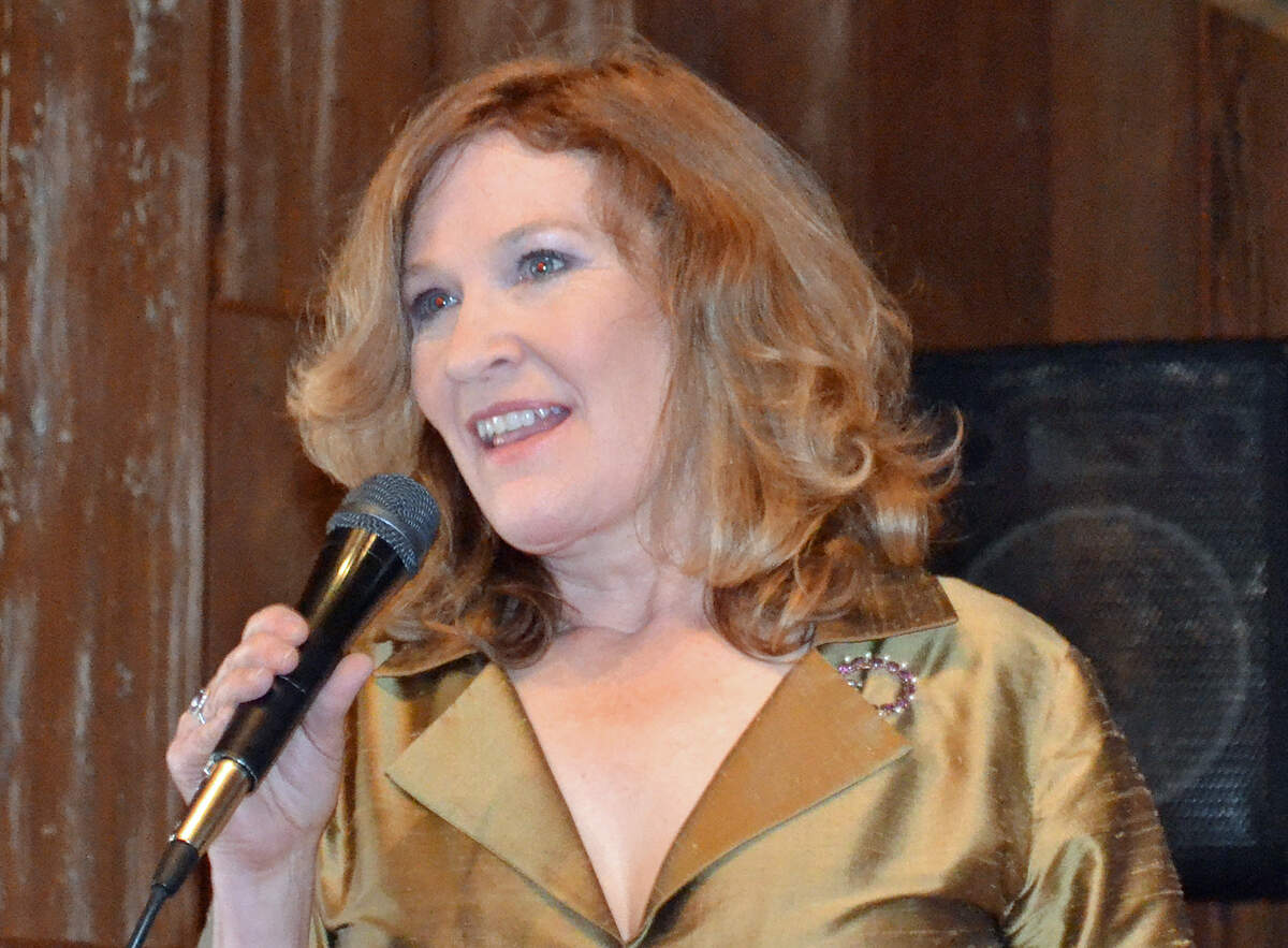 Author and former Hearst Castle historian Victoria Kastner of Los Osos, shown here at a 2013 launch party for her book on the Hearst Ranch.