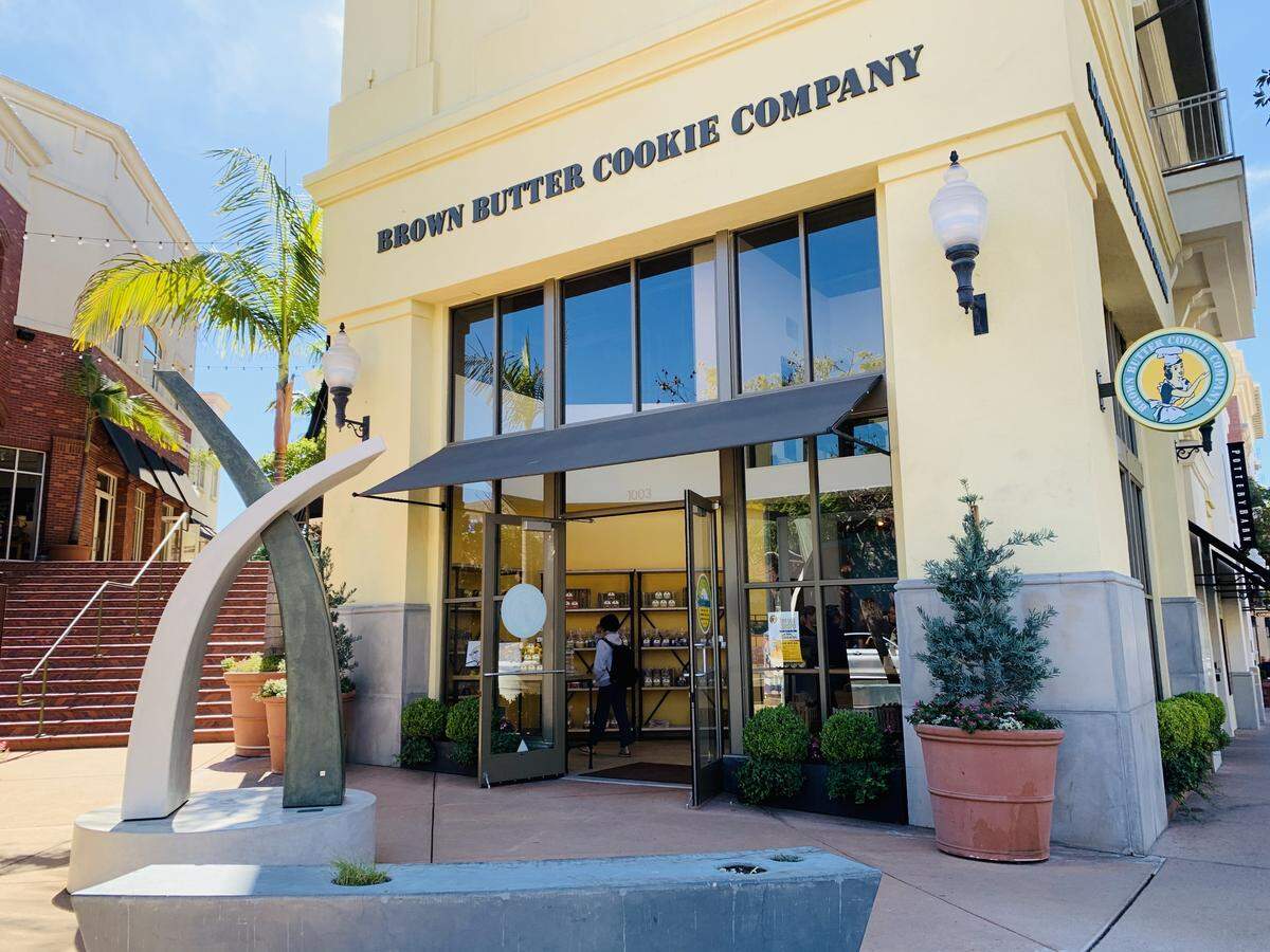 The Brown Butter Cookie Company opened the doors to its third location at Monterey and Osos streets in San Luis Obispo.